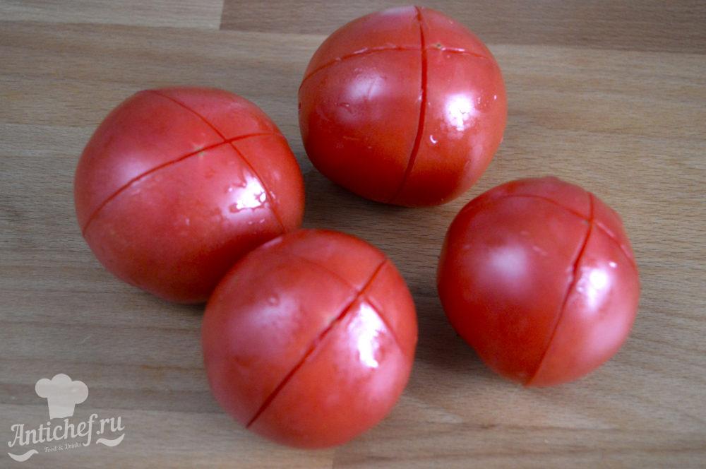 Как снять шкурку с помидор